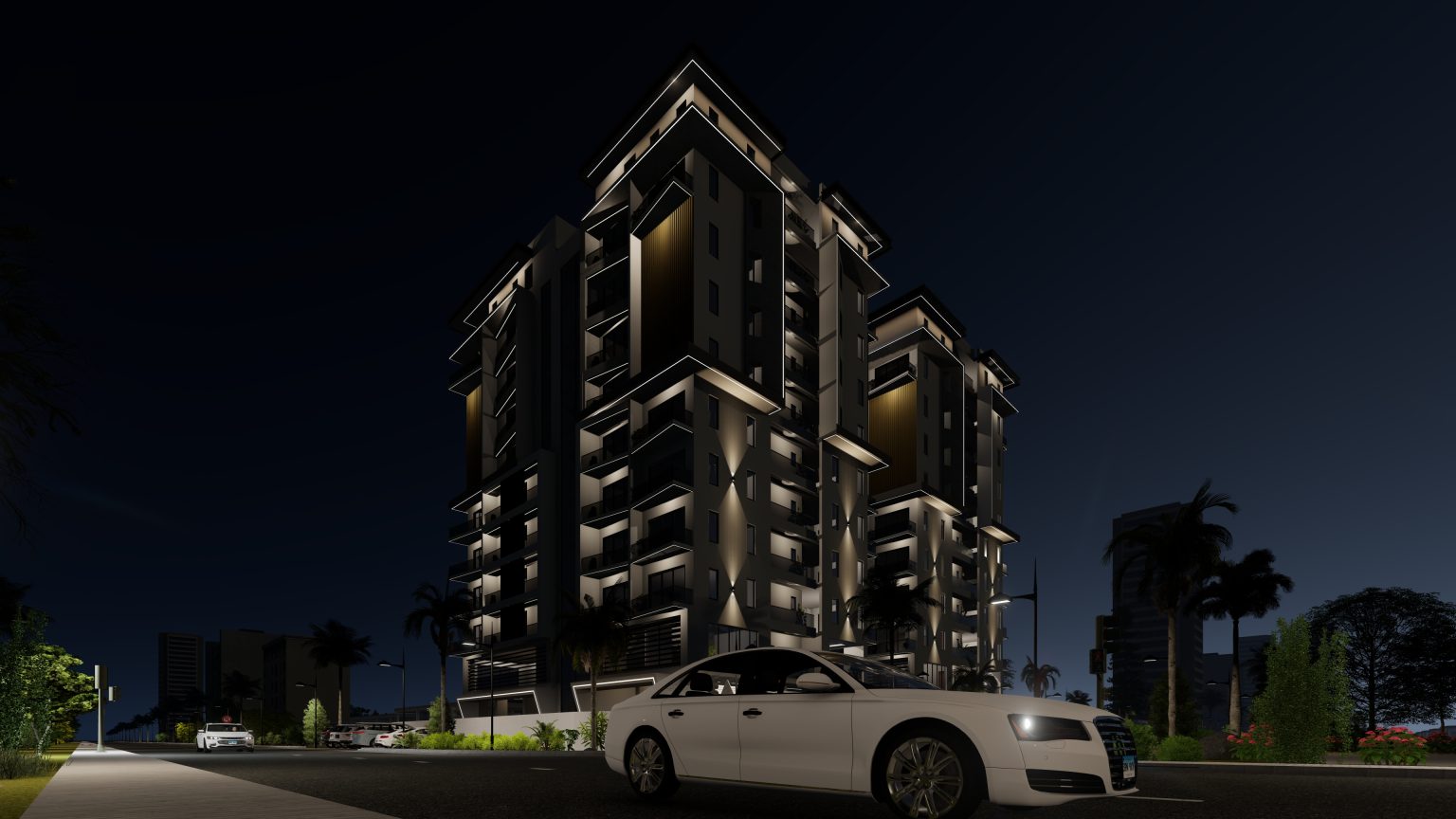 ndali heights night view i